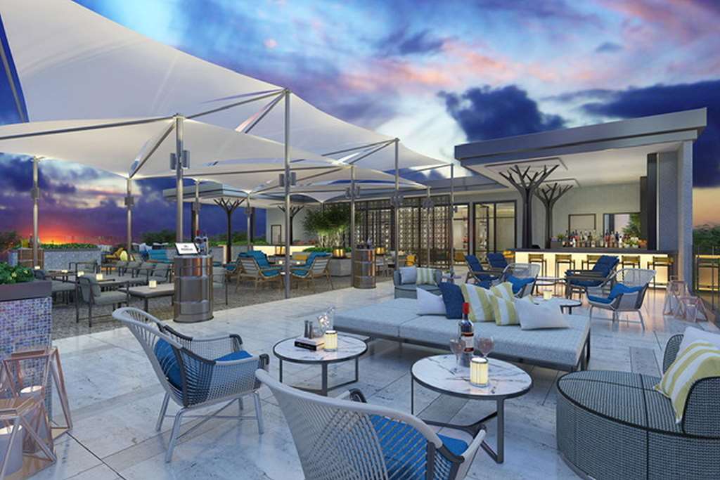 Hilton Dili Palm Springs Hotel Restoran gambar